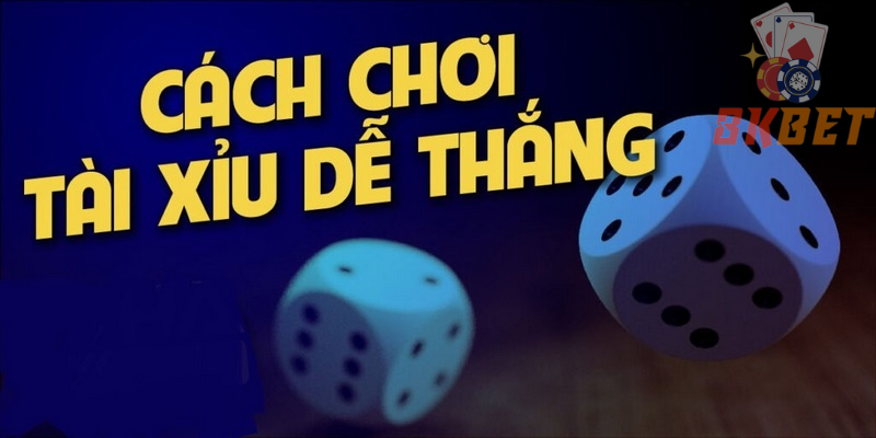 Cách chơi tài xỉu dành chiến thắng